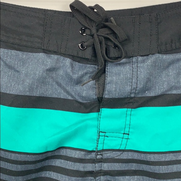Molokai men’s swim trunks size 36. Black/grey - Picture 3 of 6